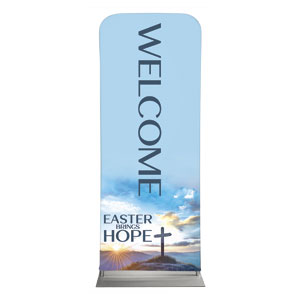 Sunrise Easter Brings Hope 2'7" x 6'7" Sleeve Banners