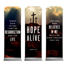 Hope Is Alive Crosses Triptych 