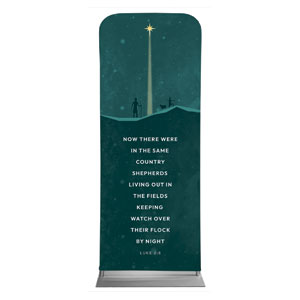 Christmas Story Luke 2:8 2'7" x 6'7" Sleeve Banners