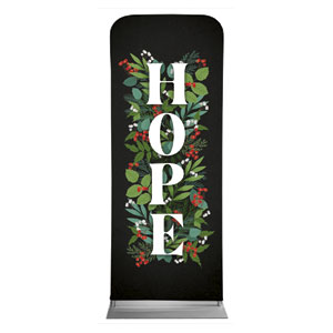 Holly and Ivy Hope 2'7" x 6'7" Sleeve Banners