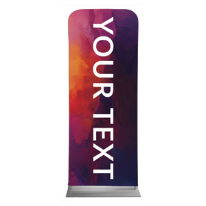 Vibrant Paint Your Text 2'7" x 6'7" Sleeve Banners