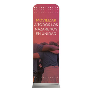 Mobilizing All Nazarenes in Unity - Spanish 2' x 6' Sleeve Banner