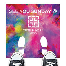 Back To Church Easter See You Sunday 