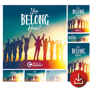 BTCS You Belong Here Church Graphic Bundles