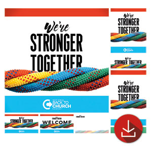 BTCS Stronger Together Church Graphic Bundles