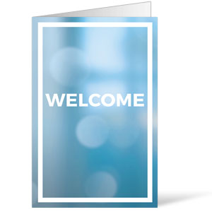 Shimmer Welcome Bulletins 8.5 x 11