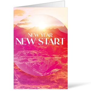 New Year New Start Bulletins 8.5 x 11