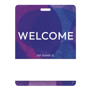 Find Your Community Welcome Name Badges