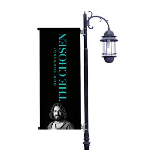 The Chosen Jesus Viewing Event Light Pole Banners