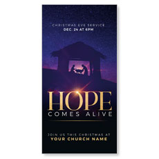 Hope Comes Alive Manger 
