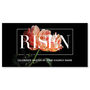 Risen Flower 11" x 5.5" Oversized Postcards