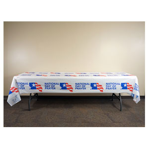 National Day of Prayer Table Cloth Promotional Items