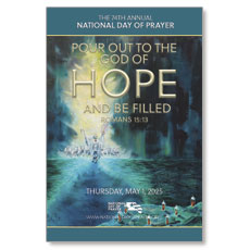 National Day of Prayer 2025 Theme Postcard - 50 Pack 