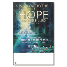 National Day of Prayer 2025 Theme Large Poster 