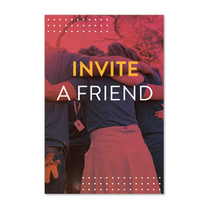 Mobilizing All Nazarenes in Unity Invite A Friend 23" x 34.5" Rigid Sign