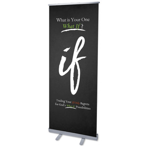 If 2'7" x 6'7"  Vinyl Banner