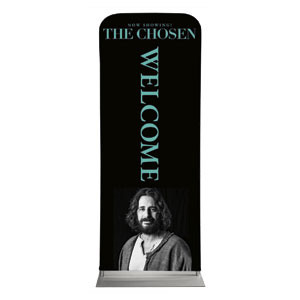 The Chosen Jesus Viewing Event 2'7" x 6'7"  Vinyl Banner