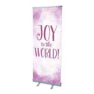 Kidmin Nativity Joy 2'7" x 6'7"  Vinyl Banner