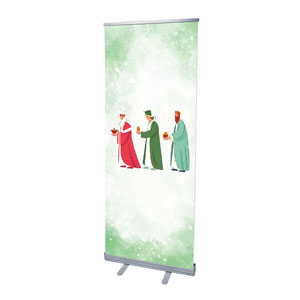 Kidmin Nativity Wise Men 2'7" x 6'7"  Vinyl Banner