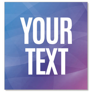 Bright Gradient Your Text StickUp