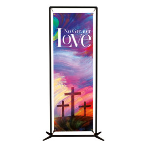 No Greater Love 2' x 6' Banner