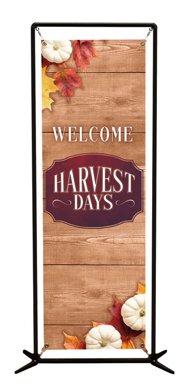 Banners, Fall - General, Harvest Days, 2' x 6'