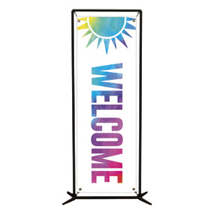 Join Us Summer Watercolor 2' x 6' Banner