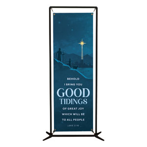 Christmas Story Luke 2:10 2' x 6' Banner