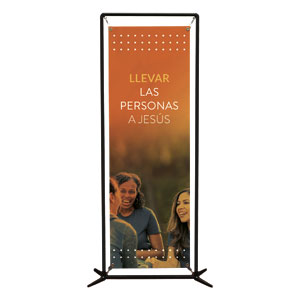 Bringing People to Jesus - Spanish 2' x 6' Banner