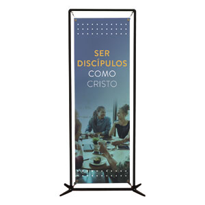 Becoming Christ Like Disciples - Spanish 2' x 6' Banner