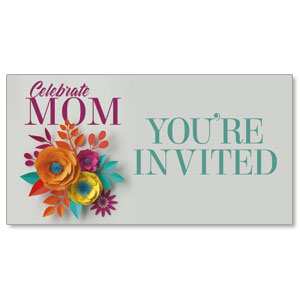 Mother's Day Paper Flowers Social Media Ad Packages