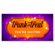 Trunk Or Treat Purple 