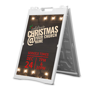 Christmas At Lights 2' x 3' Street Sign Banners
