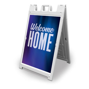 Aurora Lights Welcome Home 2' x 3' Street Sign Banners