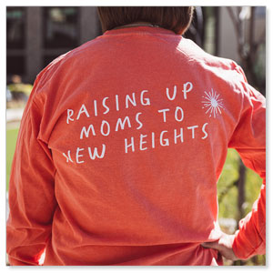 MomCo Raising Up Moms Long Sleeve Tee - XLarge Apparel