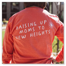 MomCo Raising Up Moms Long Sleeve Tee 