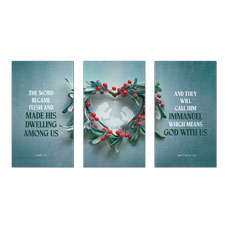 Blessings of Christmas Triptych 