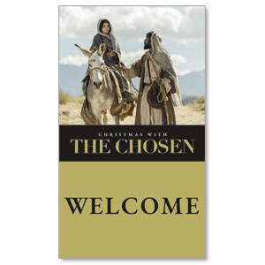 The Chosen Christmas 3 x 5 Vinyl Banner