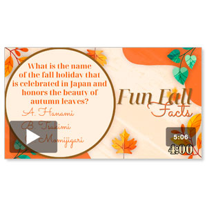 Fun Fall Facts: Countdown Video Downloads