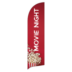 Movie Night Popcorn Red 