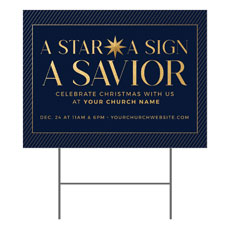 A Star A Sign A Savior 